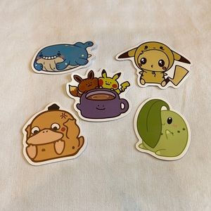 Chibi Pokémon Sticker Set, #5